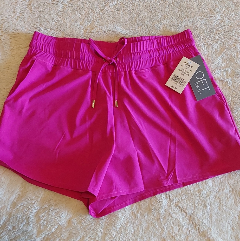 🌺 NWT LOFT Pink Swim/Athletic Shorts